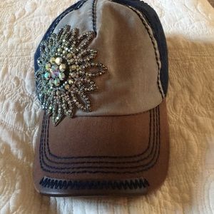 Olive and Pique bling ball cap. adjustable